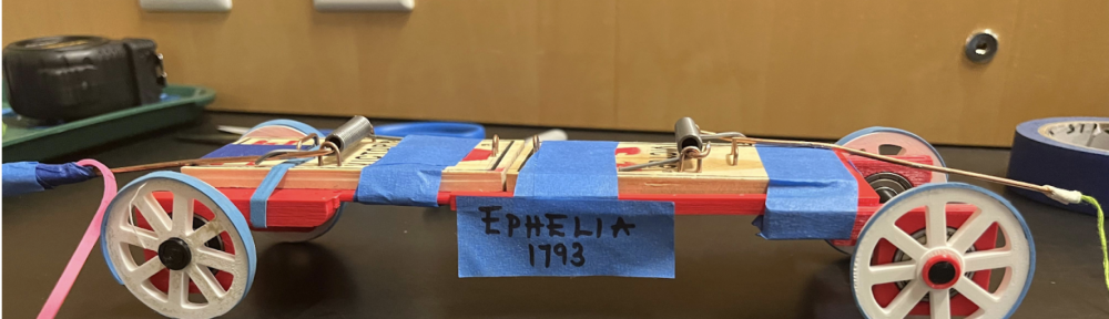 Dual mousetrap powered car
